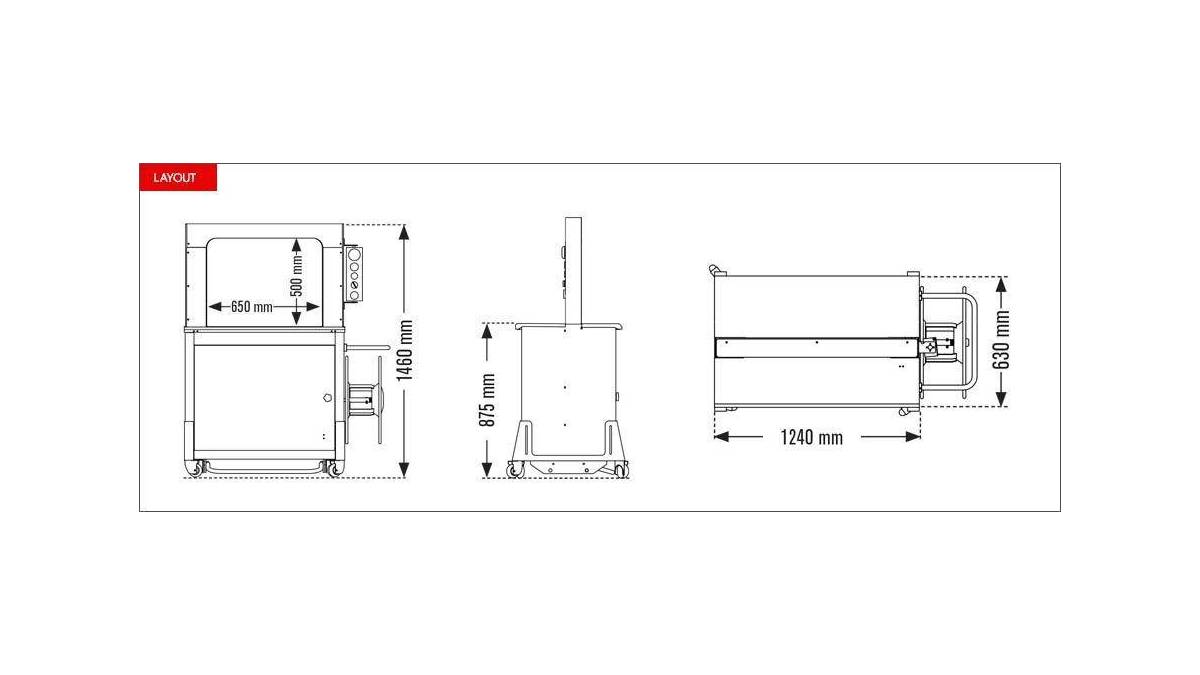 Automatyczna wiązarka ramowa bandownica  do taśmy PP - Easy Strap 309-312 - 118_2.jpg